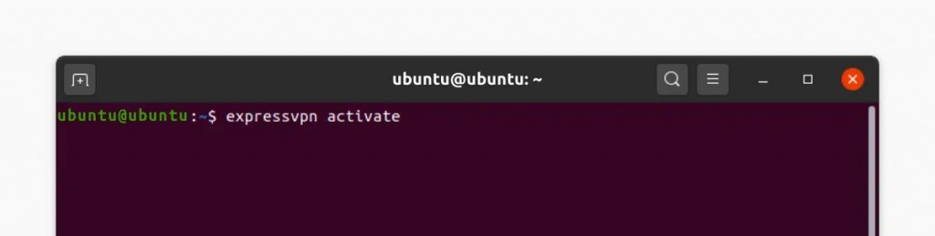 Activate Command ExpressVPN on Linux