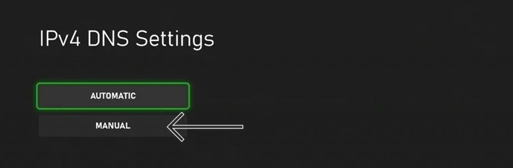 Automatic DNS Input on Xbox