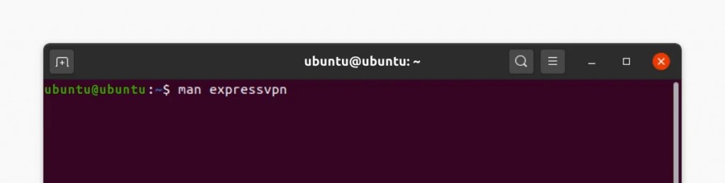 Command for Revealing ExpressVPN Manual in Linux