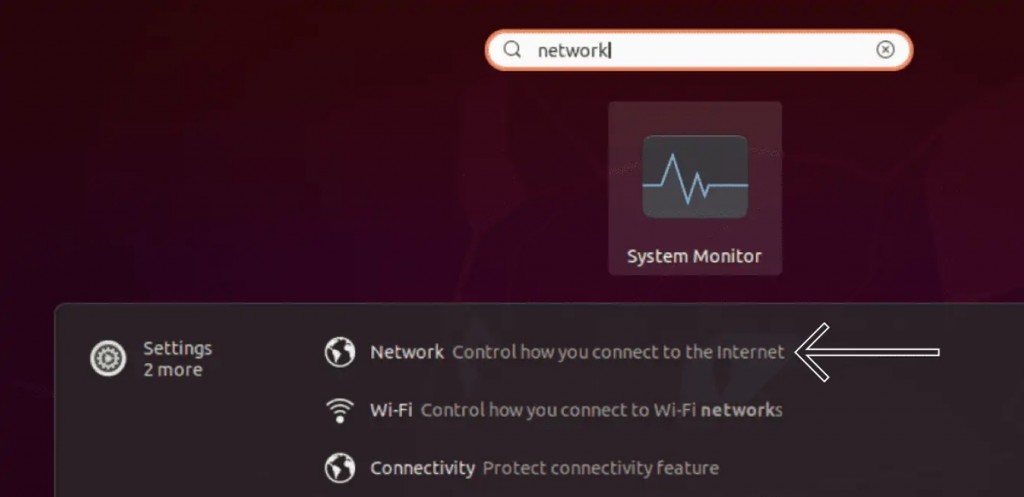 Network Settings Ubuntu