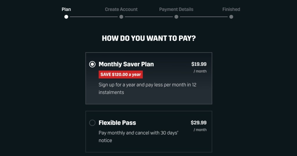 NFL Game Pass Price in Canada