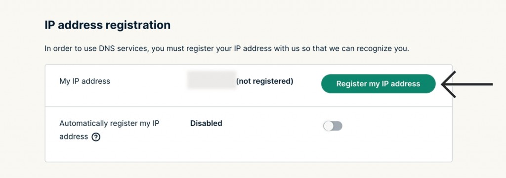 Registering IP Address for ExpressVPN's MediaStreamer