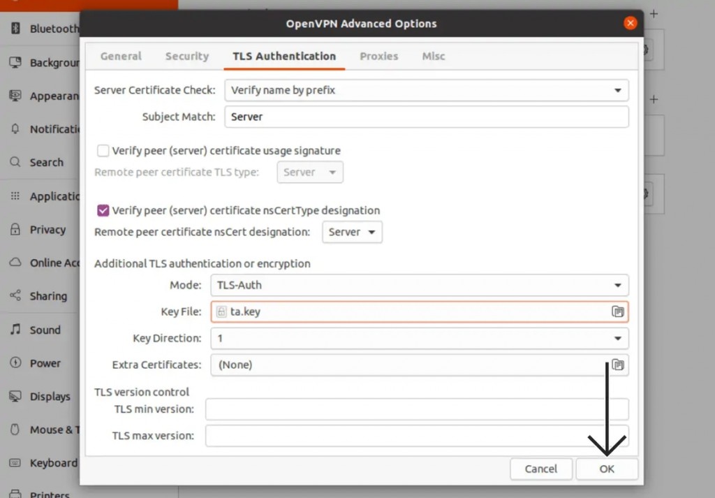 TLS Authentication in Linux