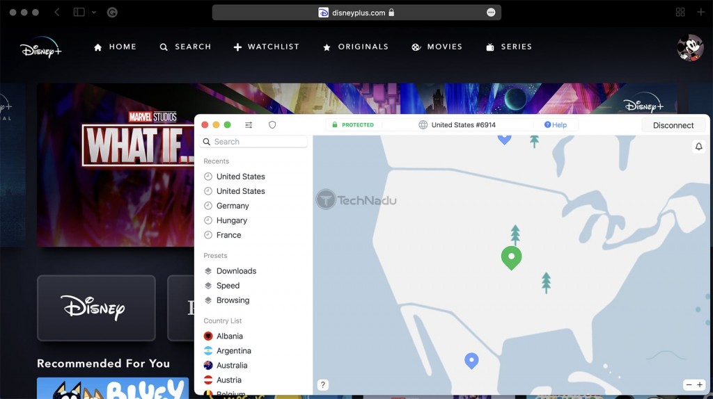 Using NordVPN to Stream Disney Plus