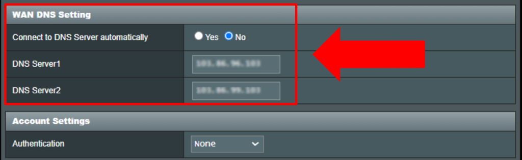 Changing DNS Settings on a Router