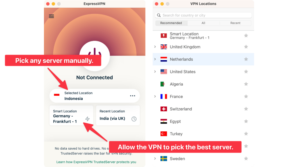 Different Ways to Connect to ExpressVPN Servers